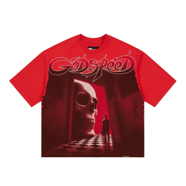 FATE'S DOORSTEP TEE RED