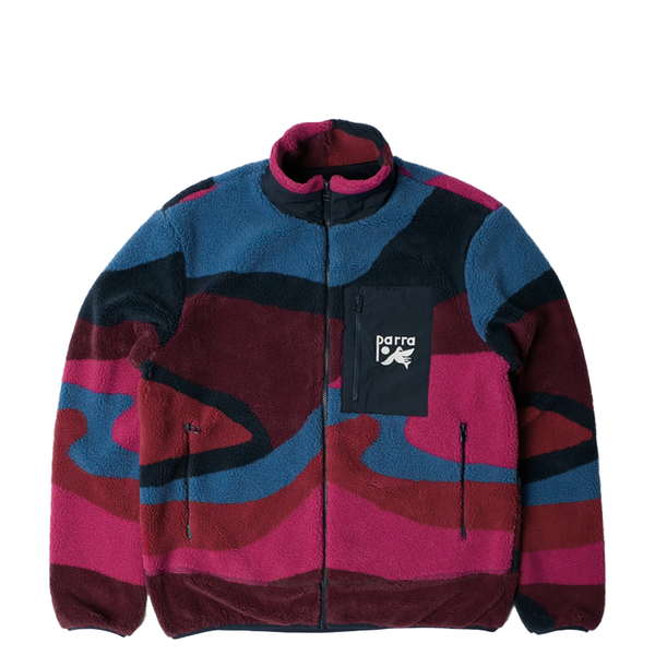 FULL FTP BOOSTER POLAR FLEECE JACKET RED