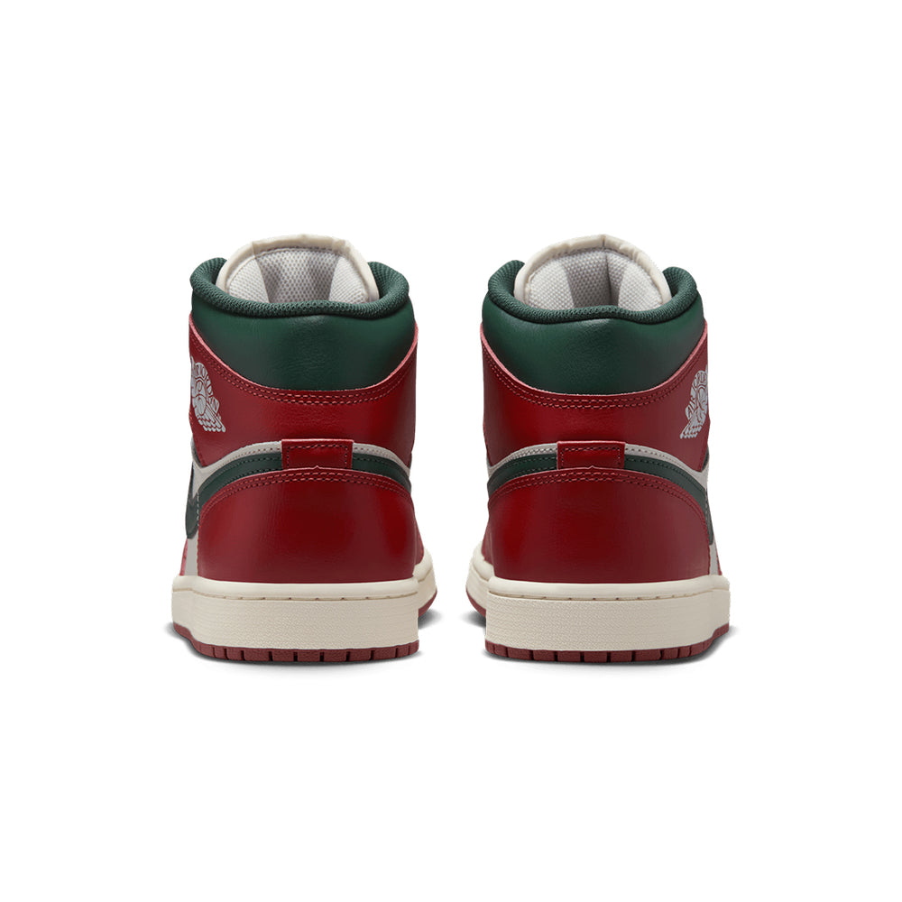 AIR JORDAN 1 MID "REDSTONE MIDNIGHT GREEN"