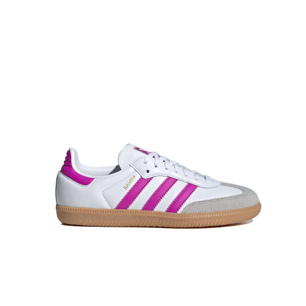 SAMBA OG SHOES (GS) CLOUD WHITE/ PURPLE BURST