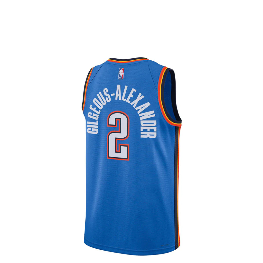 GILGEOUS-ALEXANDER OKLAHOMA CITY THUNDER ICON EDITION JERSEY 2022/23