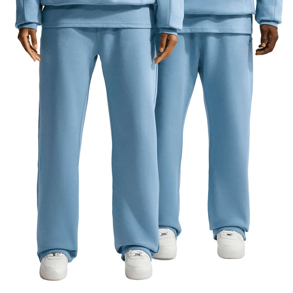 NOCTA FLEECE OPEN-HEM SWEATPANTS WORK BLUE