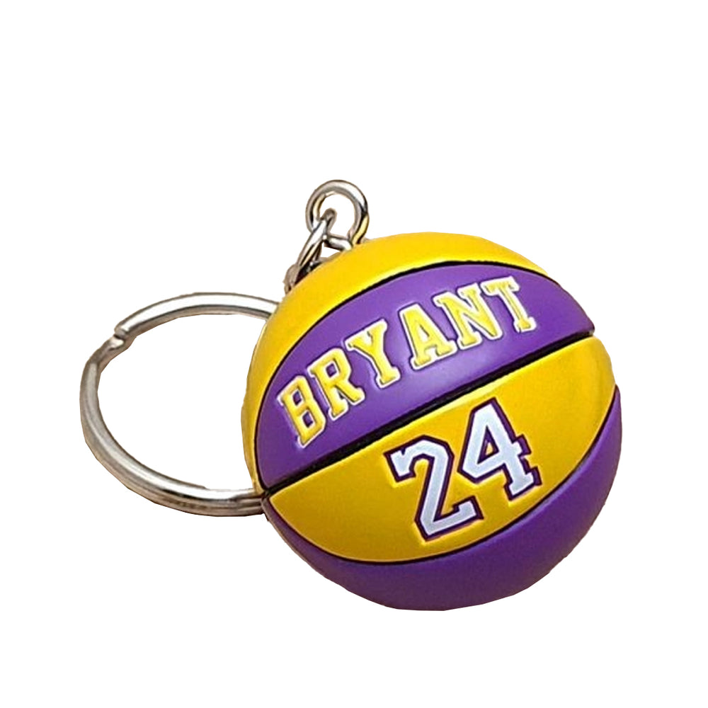 KOBE BRYANT 24 BASKETBALL KEYCHAIN