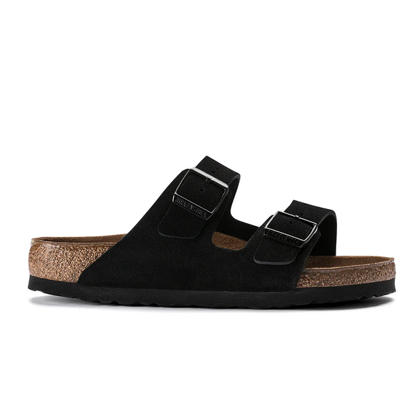 ARIZONA SOFT FOOTBED SUEDE BLACK