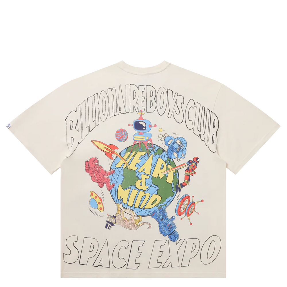 SPACE EXPO SHORT SLEEVE T-SHIRT GARDENIA