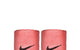 SWOOSH WRISTBAND 2 PACK PINK GAZE