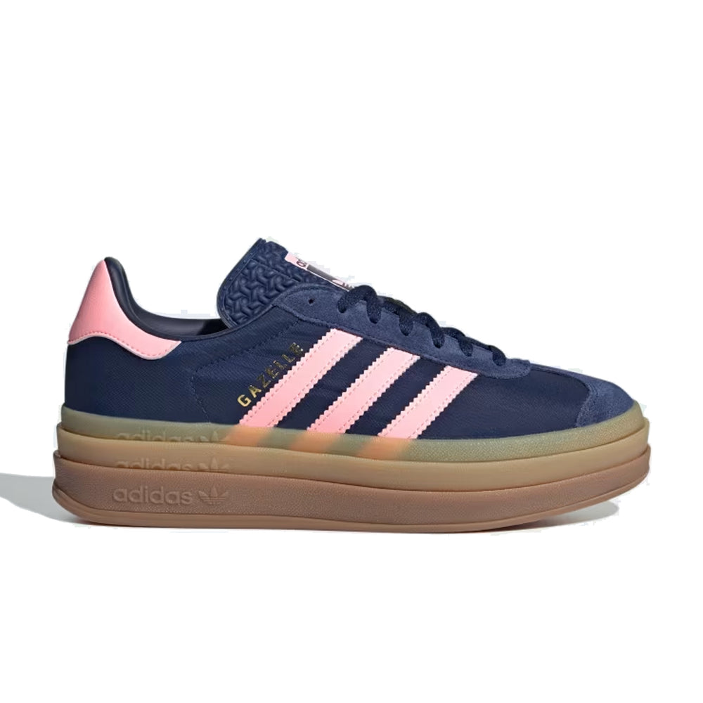 WOMENS GAZELLE BOLD DARK BLUE/PINK SPARK