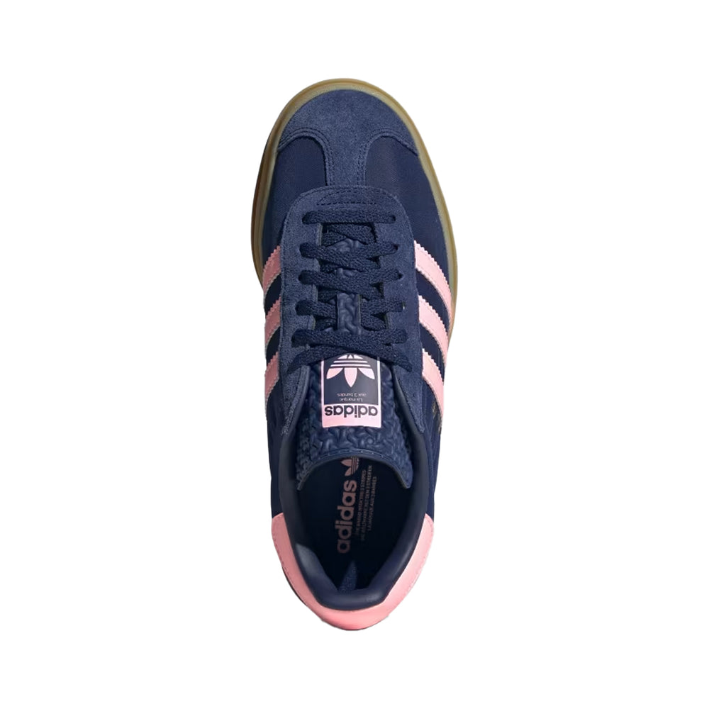 WOMENS GAZELLE BOLD DARK BLUE/PINK SPARK