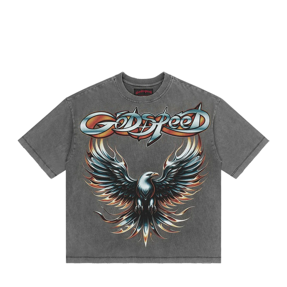 EAGLE EYE T-SHIRT GREYWASH