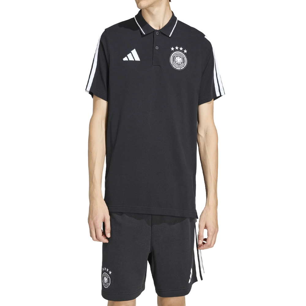 GERMANY DNA BLACK MEN'S POLO