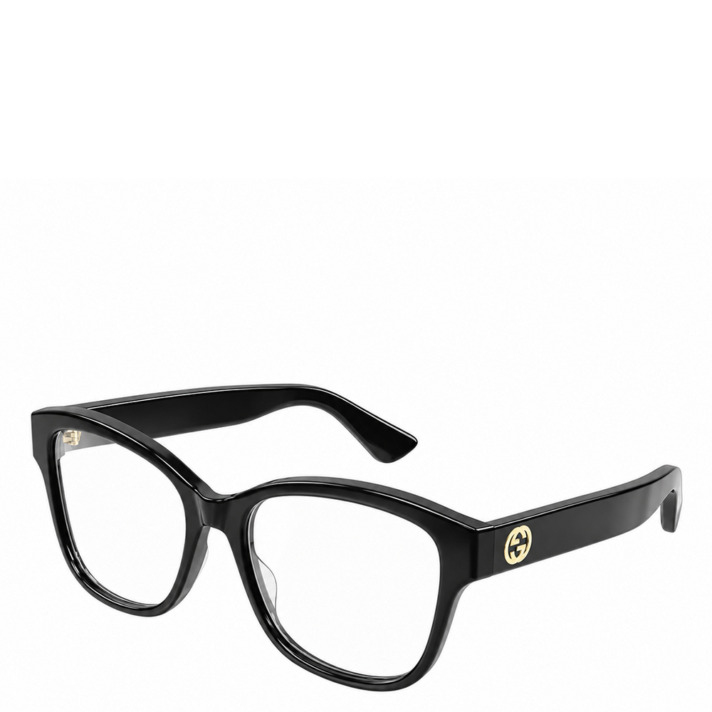 WOMEN'S GG1340O-001 BLACK / TRANSPARENT