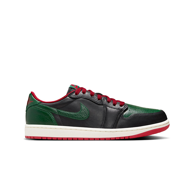 WOMEN'S AIR JORDAN 1 LOW OG BLACK/GORGE GREEN