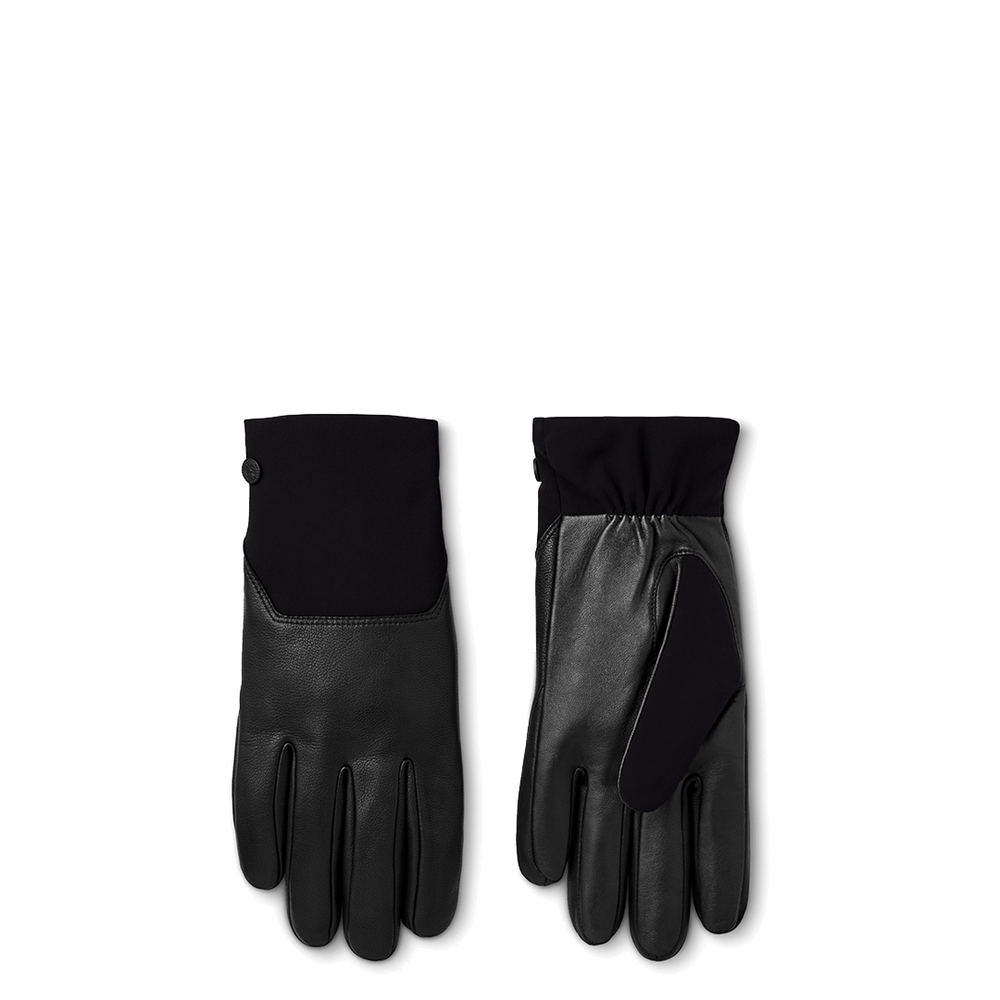 MIXED MEDIA GLOVE BLACK