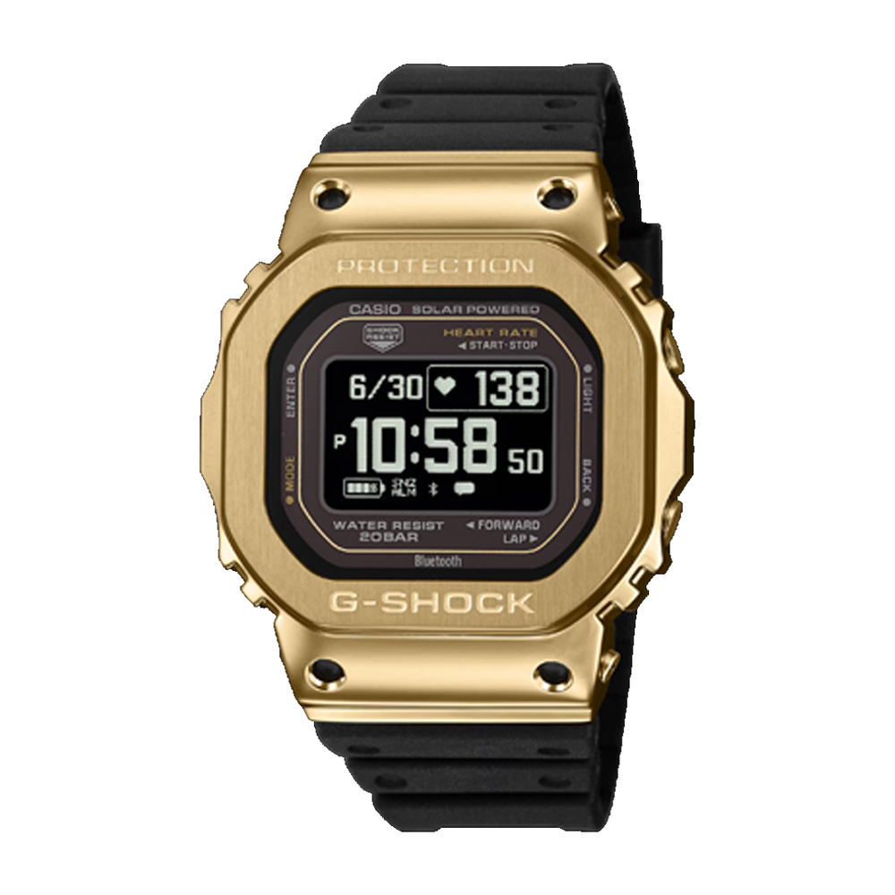 G-SHOCK SPORTS WATCH METALLIC GOLD AND BLACK