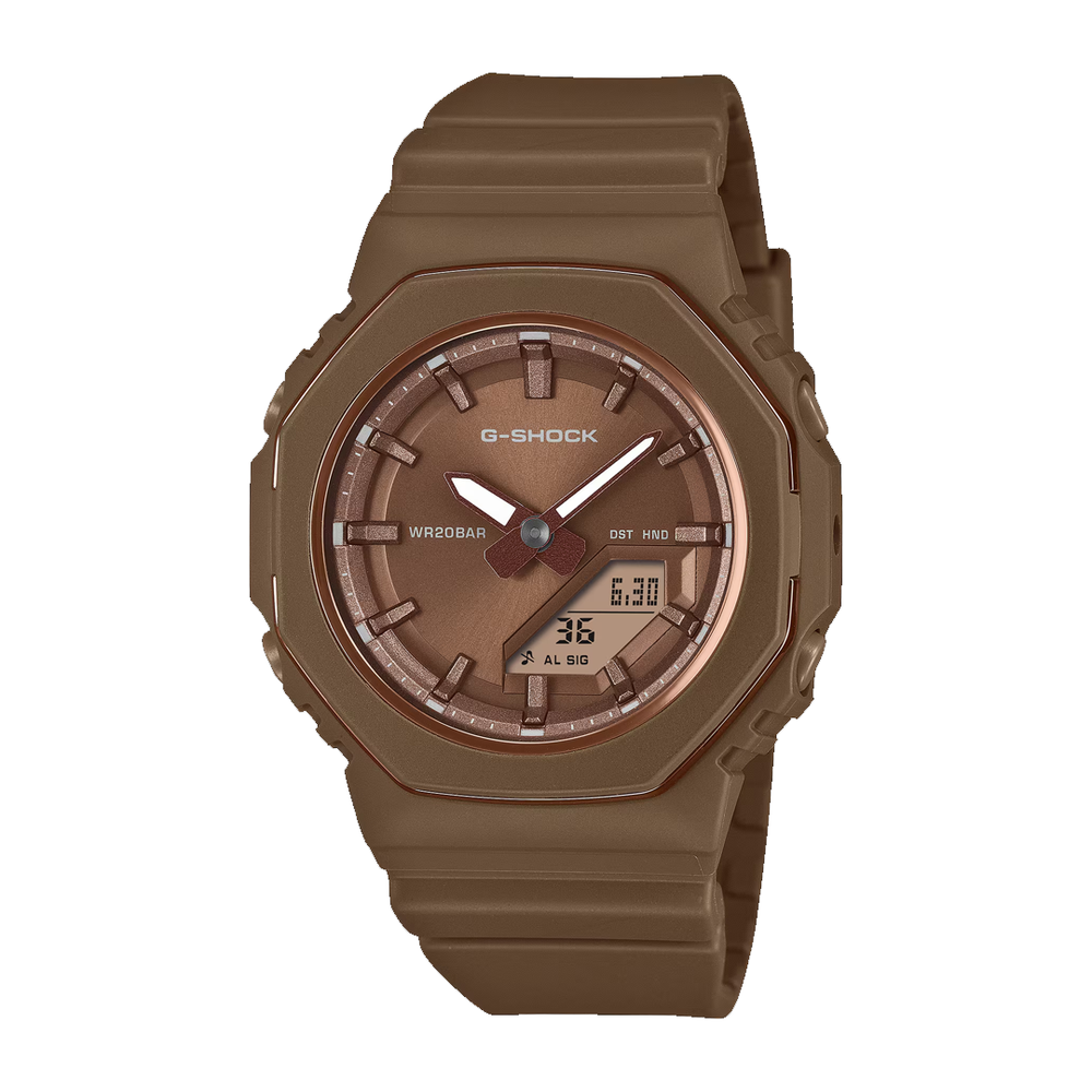 WOMEN'S ANALOG-DIGITAL GMA-P2110B-5A BROWN