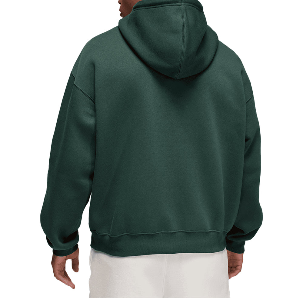 BROOKLYN FLEECE HOODIE MIDNIGHT GREEN