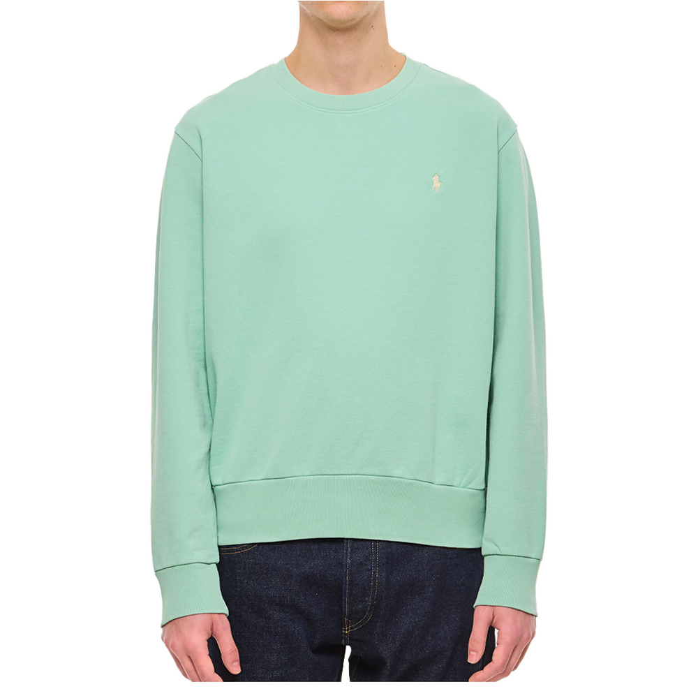 LOOPBACK FLEECE SWEATSHIRT GREEN