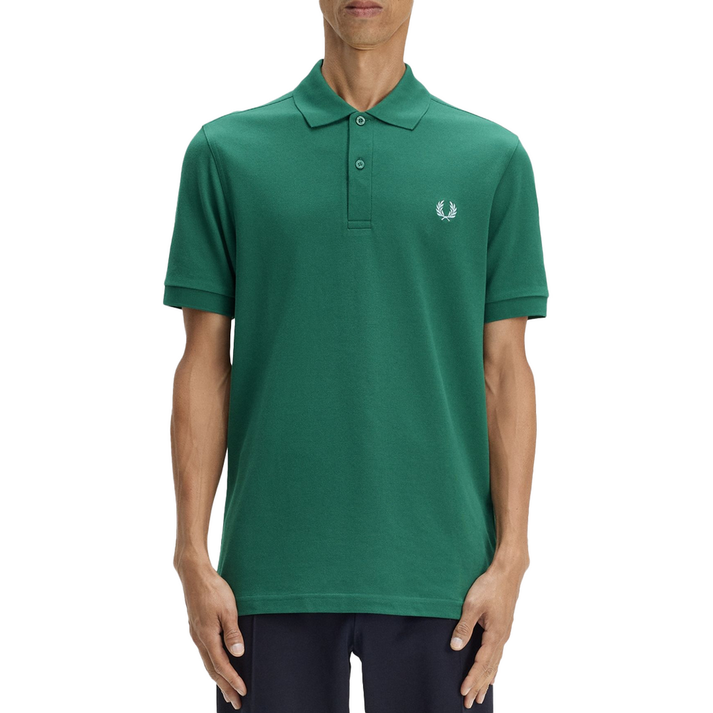 THE FRED PERRY SHIRT SPORT GREEN & LIGHT ICE