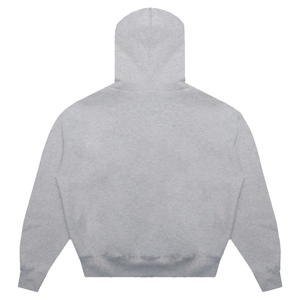 SIGNATURE RHINESTONE HOODIE MEDIUM HEATHER GREY