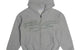 SIGNATURE ZIP HOODIE MEDIUM HEATHER GREY/DARK GREEN