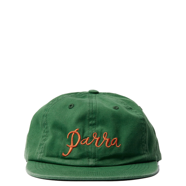 SCRIPTED 6 PANEL HAT GREEN