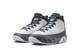 AIR JORDAN 9 RETRO GS "FLINT GREY AND FRENCH BLUE"