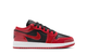 AIR JORDAN 1 LOW SE (GS) BLACK/VARSITY RED