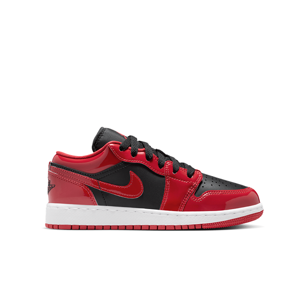 AIR JORDAN 1 LOW SE (GS) BLACK/VARSITY RED