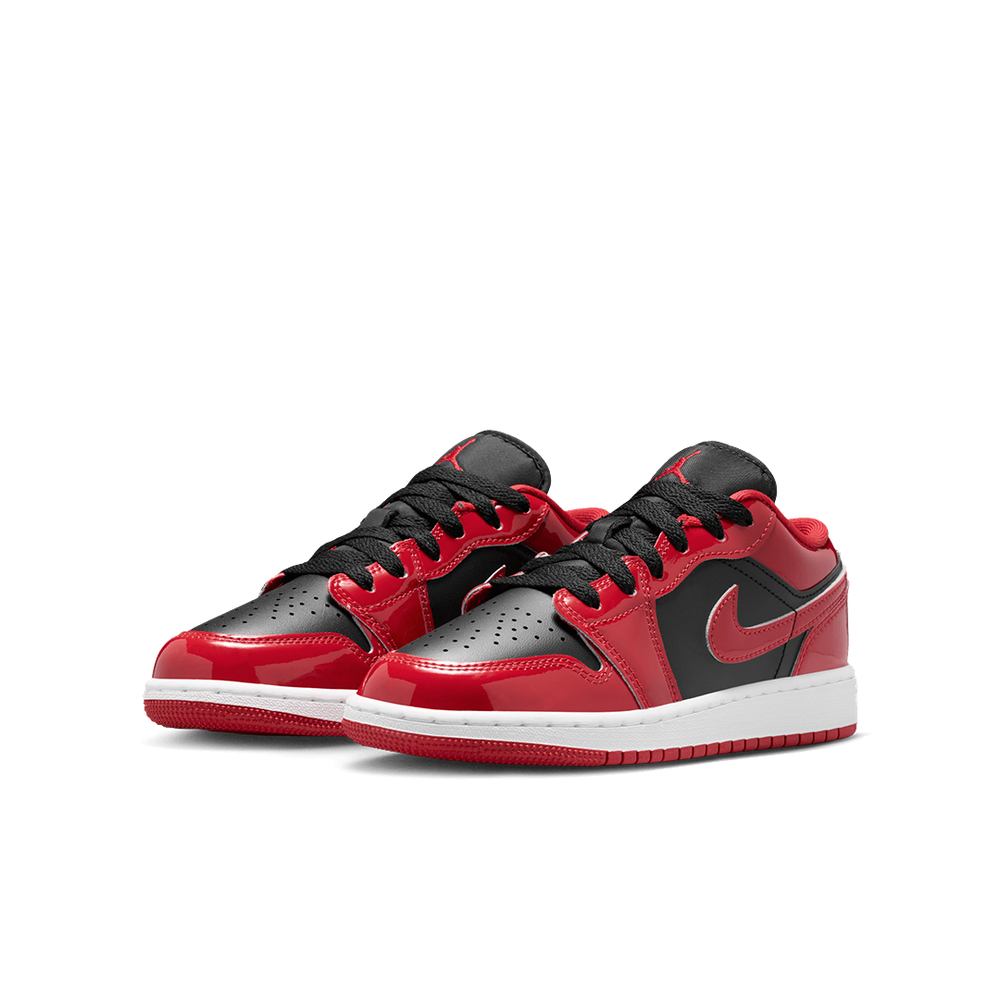 AIR JORDAN 1 LOW SE (GS) BLACK/VARSITY RED