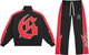 GT TRACKSUIT BLACK / RED