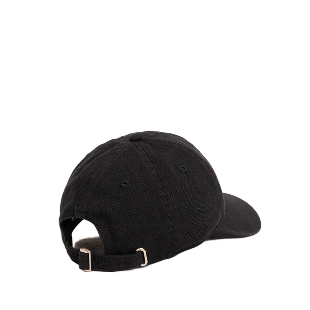 LOW PROFILE STÜSSY CREW STRAPBACK BLACK