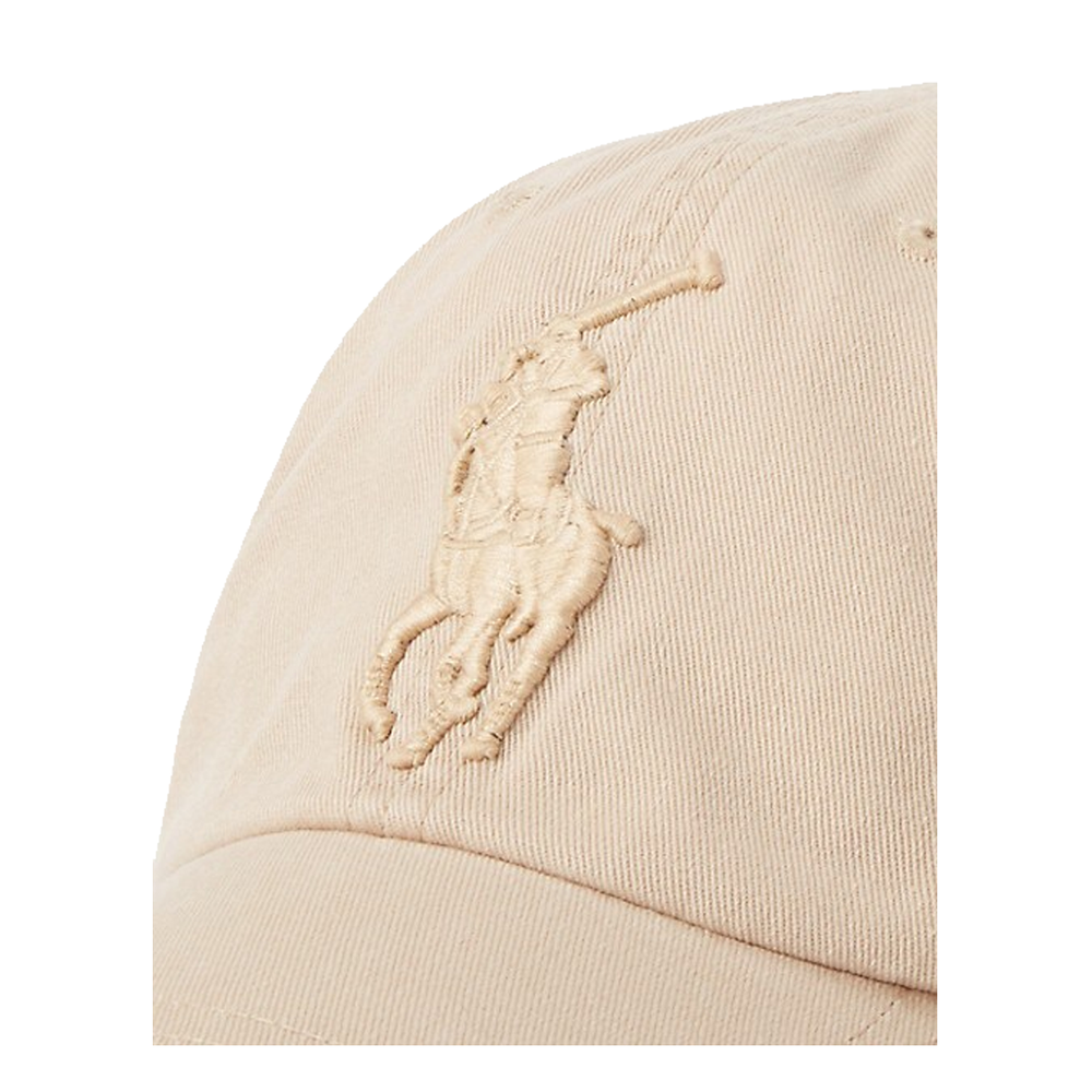 BIG PONY TWILL BALL CAP BEIGE