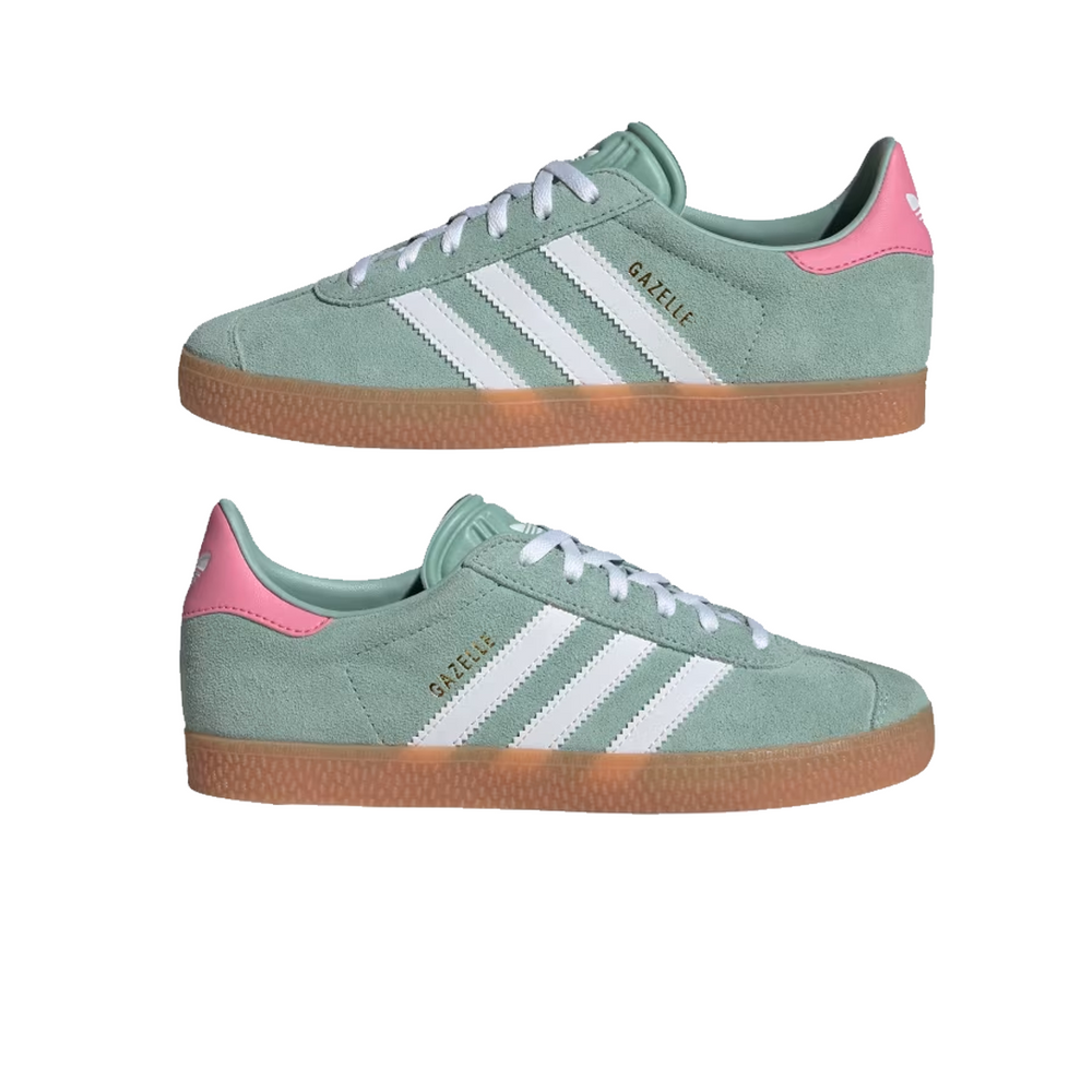 Kids gazelle trainers discount
