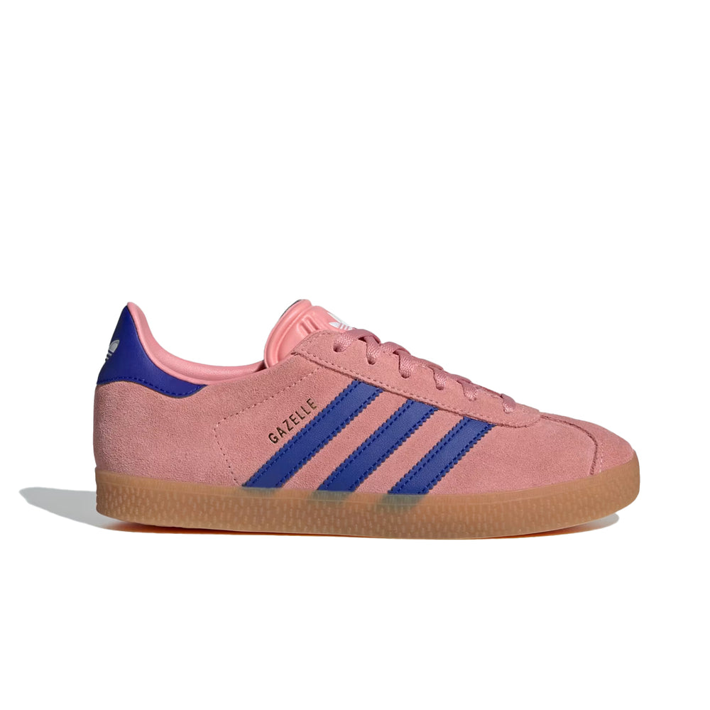 KIDS' GAZELLE J SEMI PINK SPARK/LUCID BLUE