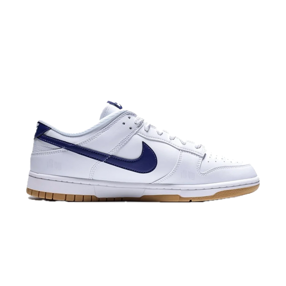 DUNK LOW RETRO WHITE / DEEP ROYAL BLUE