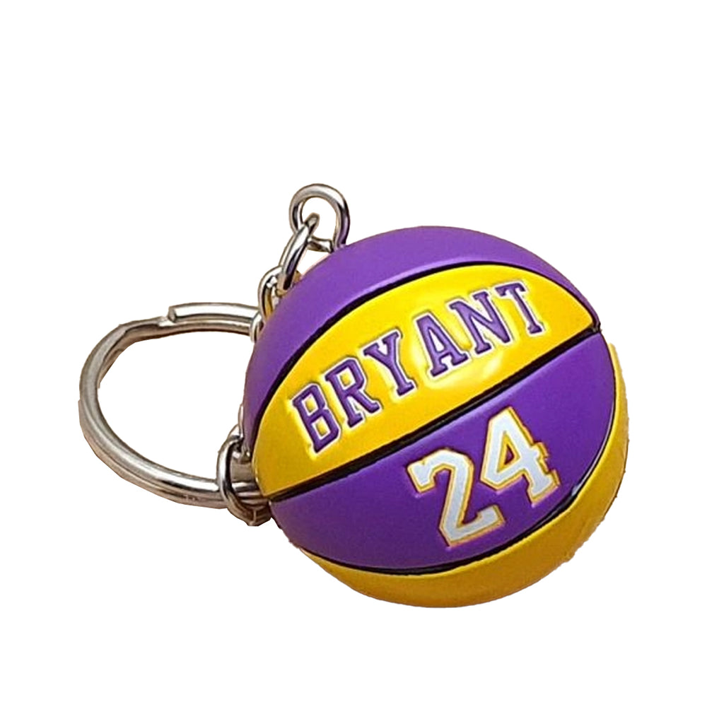 KOBE BRYANT 24 BASKETBALL KEYCHAIN