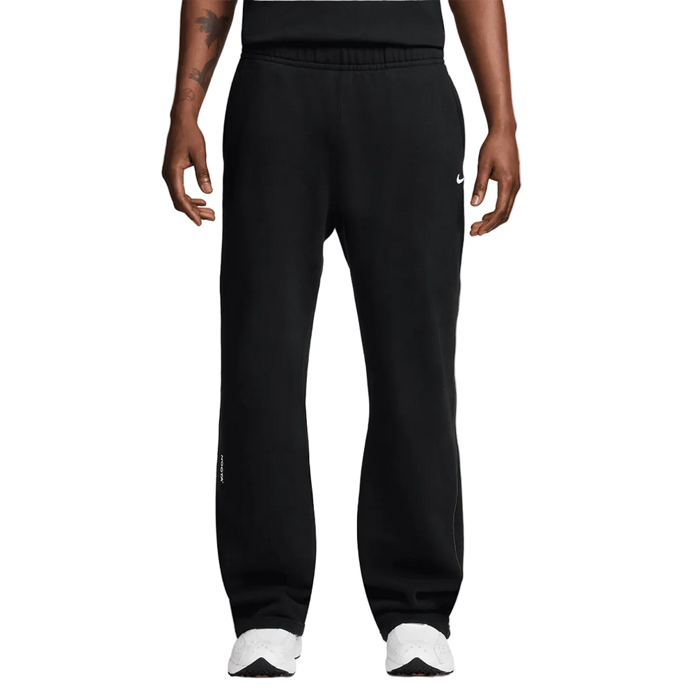 NOCTA FLEECE CS OPEN-HEM SWEATPANTS BLACK