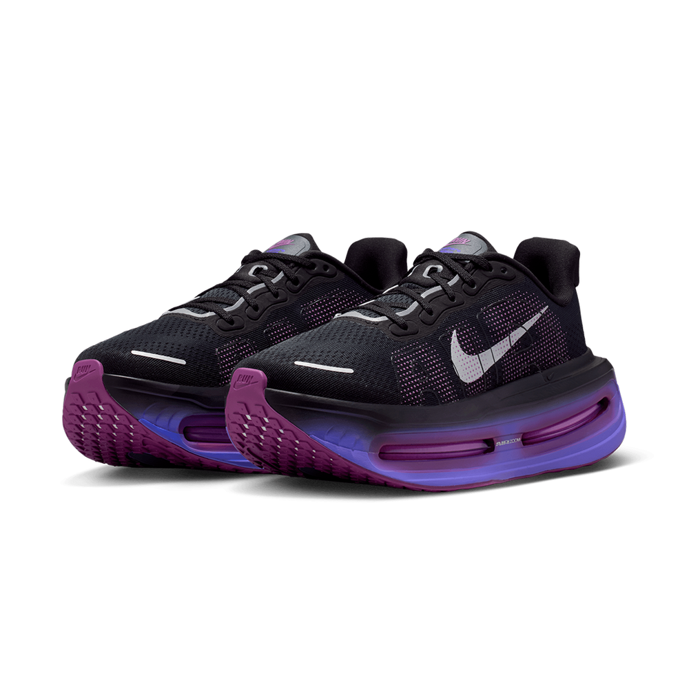 WOMEN'S VOMERO PREMIUM BLACK / METALLIC SILVER-PERSIAN VIOLET