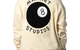 EIGHT BALL HOODIE WOOD ASH