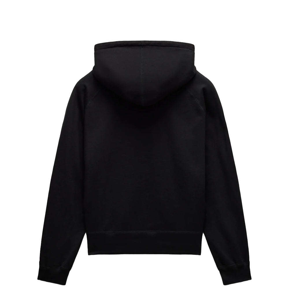 MIDWEIGHT TERRY RELAXED HOODIE BLACK