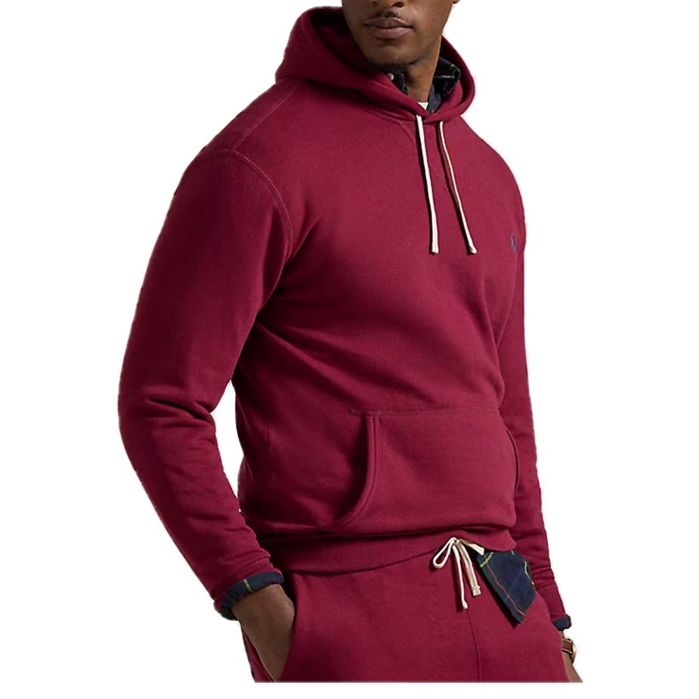 THE RL FLEECE HOODIE RED