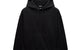 MIDWEIGHT TERRY RELAXED HOODIE BLACK