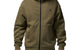 SPORT HOOP FLEECE FULL ZIP HOODIE MEDIUM OLIVE/BLACK