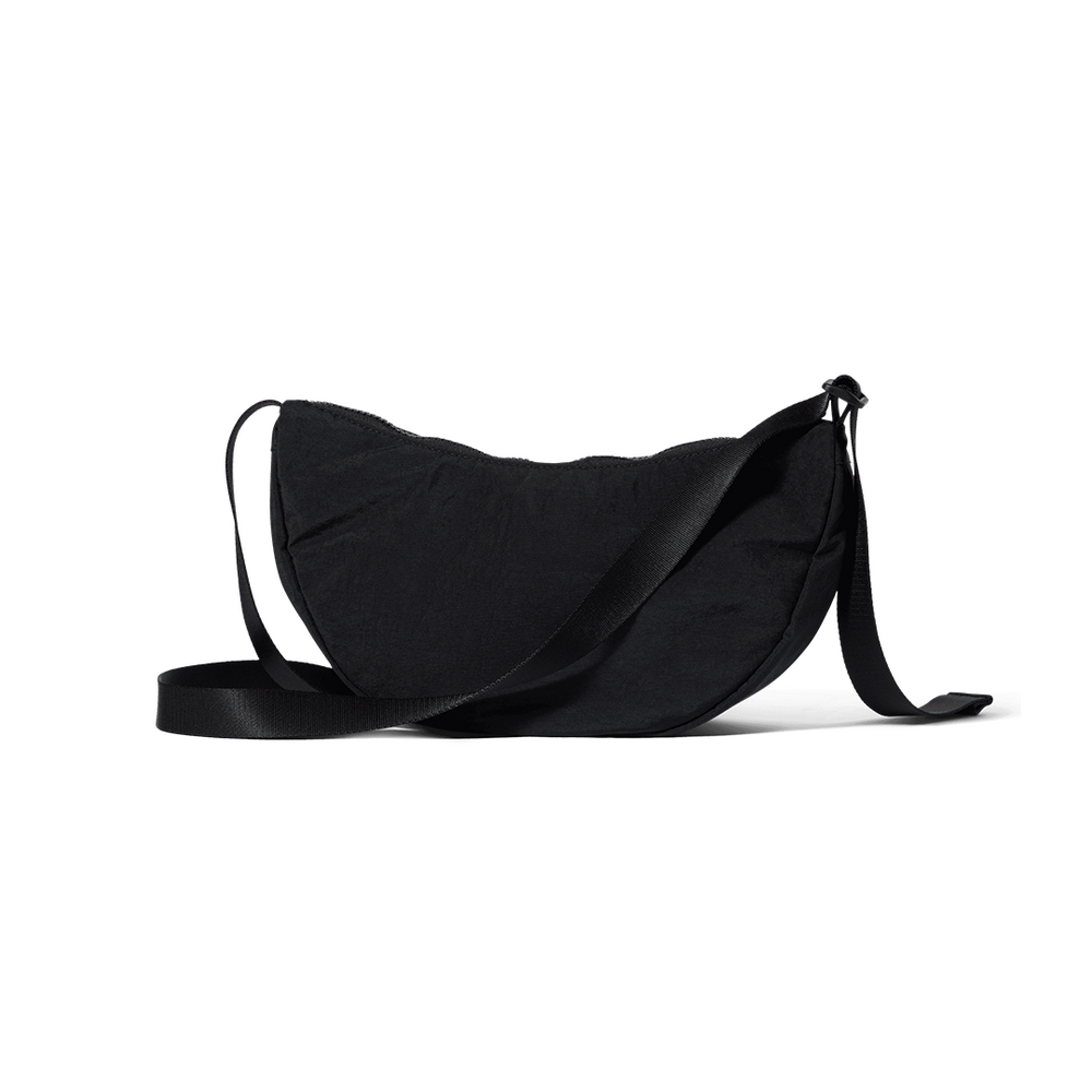AURA CRESCENT CROSSBODY BAG (4L) BLACK