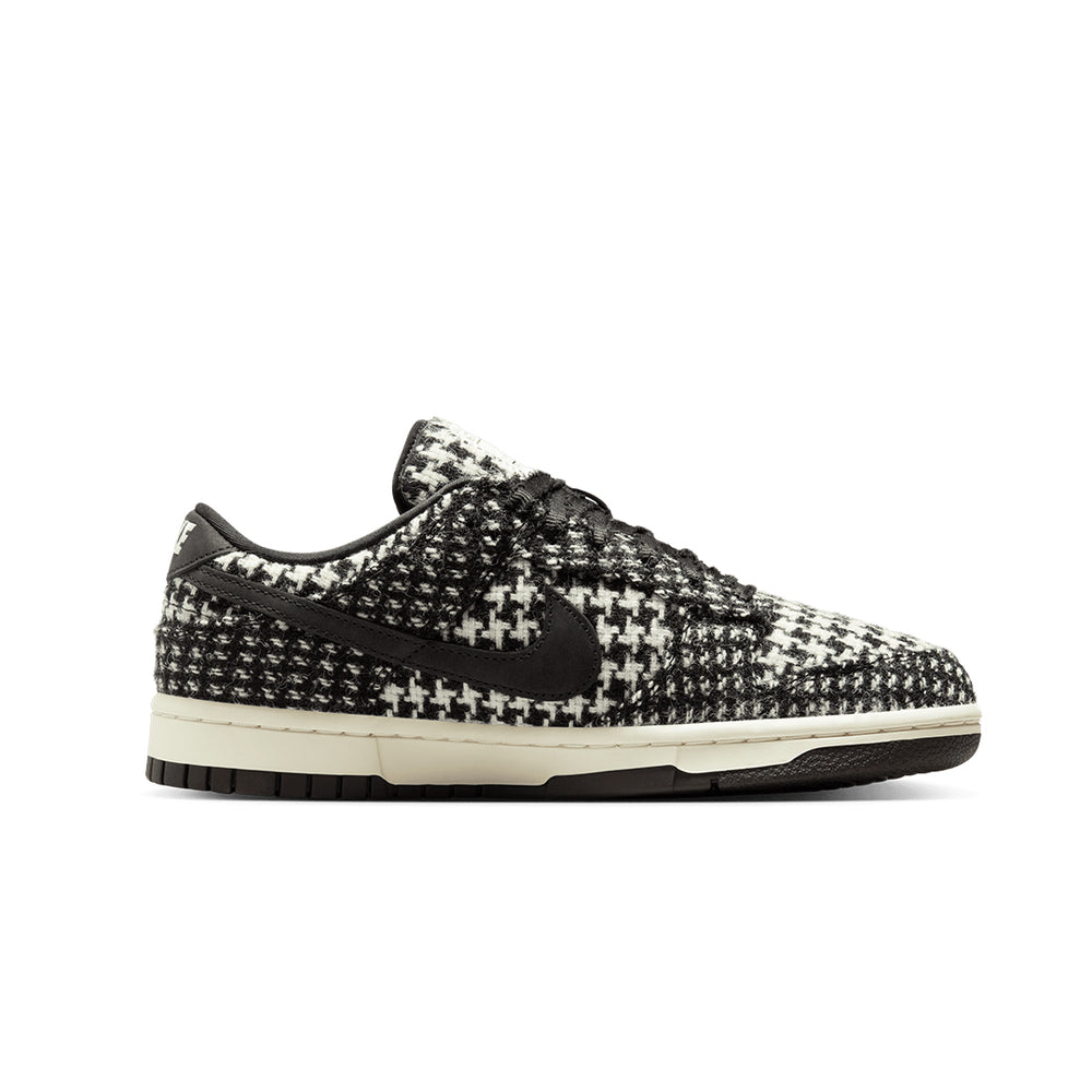 WOMEN'S DUNK LOW X HARRIS TWEED - BLACK