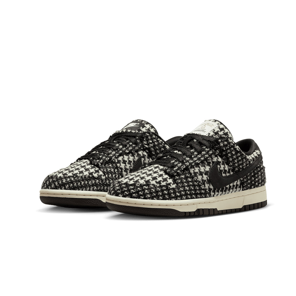WOMEN'S DUNK LOW X HARRIS TWEED - BLACK
