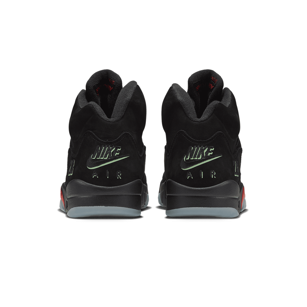 AIR JORDAN 5 RETRO "HALLOWEEN" BLACK / RED-GLOW IN THE DARK