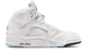 AIR JORDAN 5 RETRO 'WHITE METALLIC'