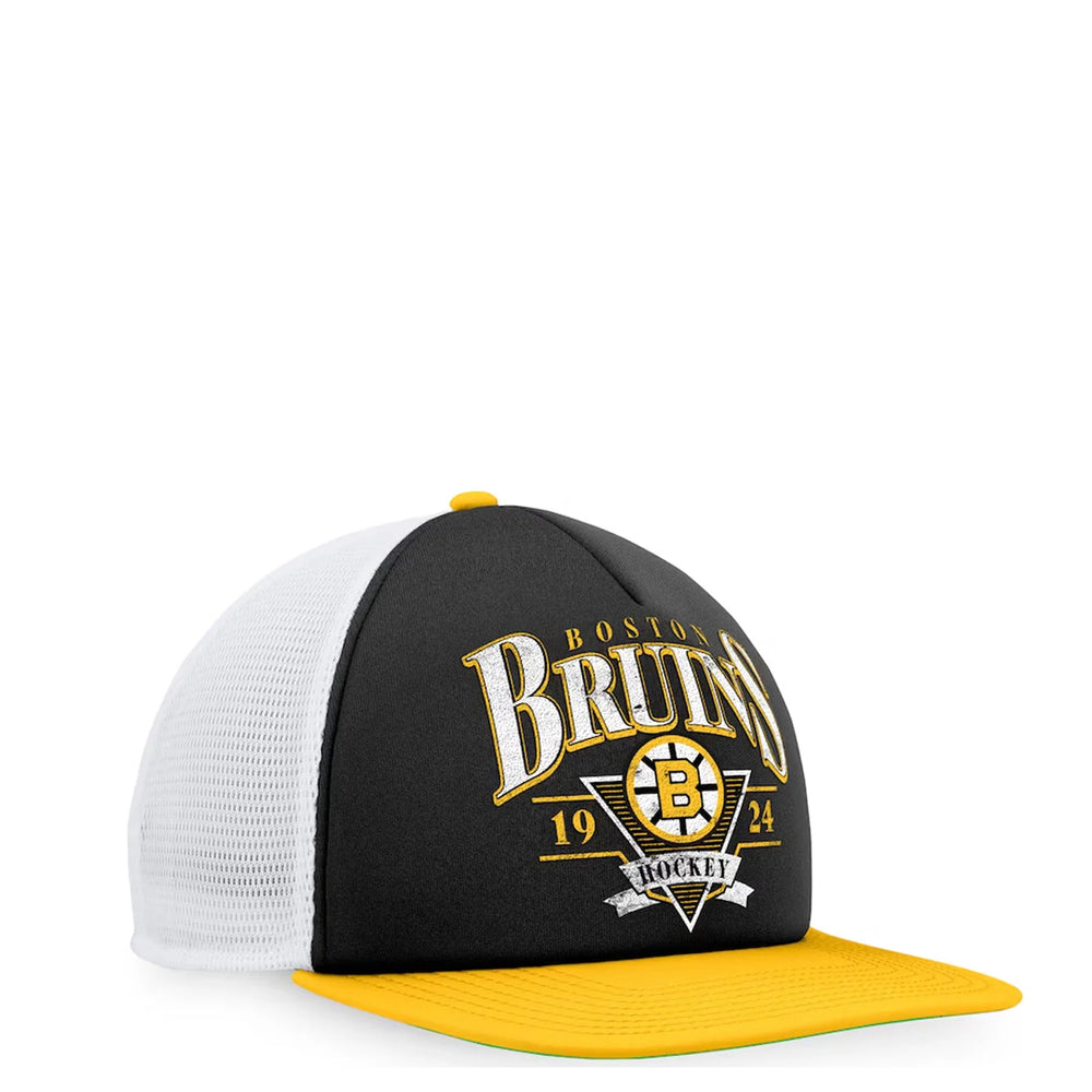 GORRA AJUSTABLE DE ESPUMA BOSTON BRUINS FANATICS TRUE CLASSIC