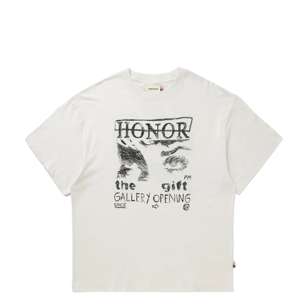 C-FALL ART THAT REFLECTS TEE WHITE